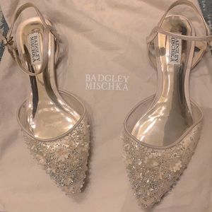 Badgley Mischka Carissa Ballet Flats Blush 7.5